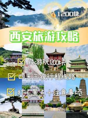 西安旅游攻略3天费用