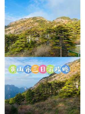 黄山旅游 攻略(黄山旅游攻略三日游自由行攻略)
